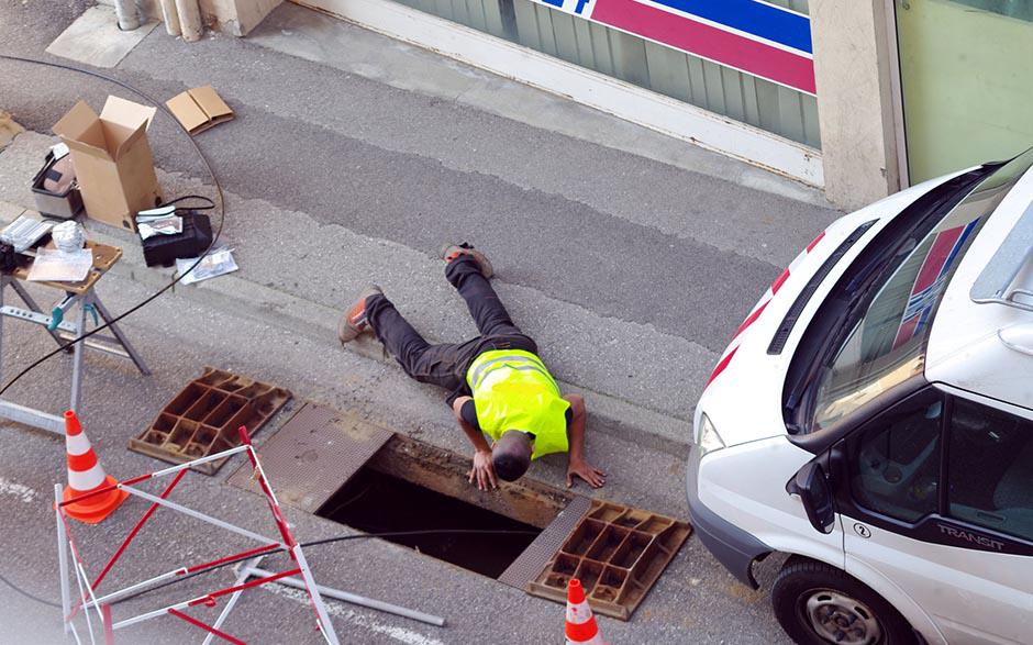travaux assainissement Saint-Pierre-du-Perray