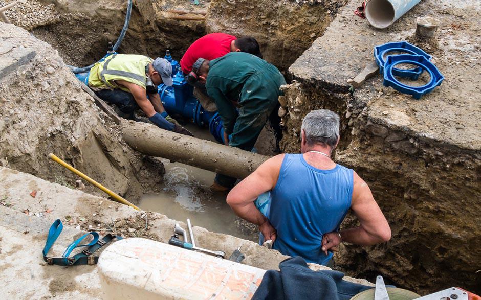 assainissement canalisation Saint-Mard